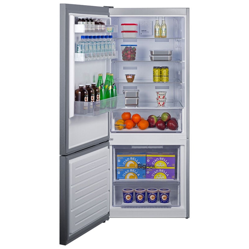 Summit 28 in. 15.1 cu. ft. Counter Depth Bottom Freezer Refrigerator - Stainless Steel, , hires