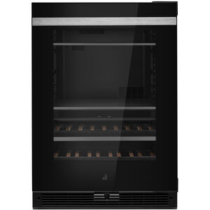 JennAir Noir Series 24 in. 5.0 cu. ft. Built-In Beverage Center with Fixed Shelves & Digital Control - Black, , hires