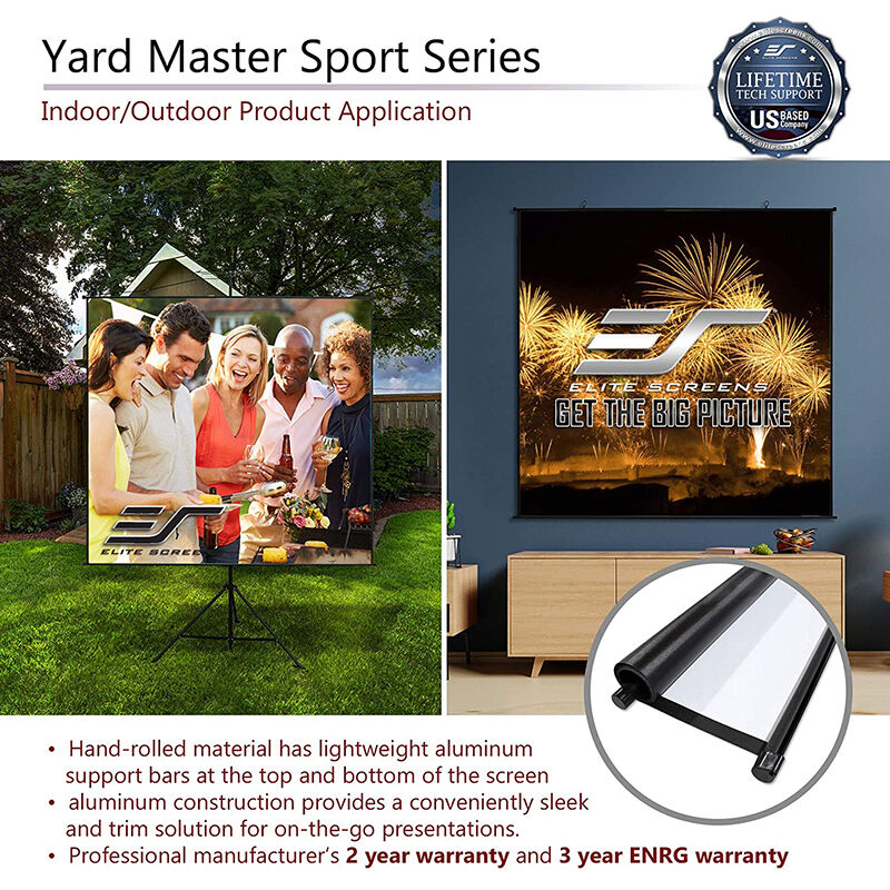Elite Screens 96" Yardmaster Sport Outdoor-Indoor Screen, , hires