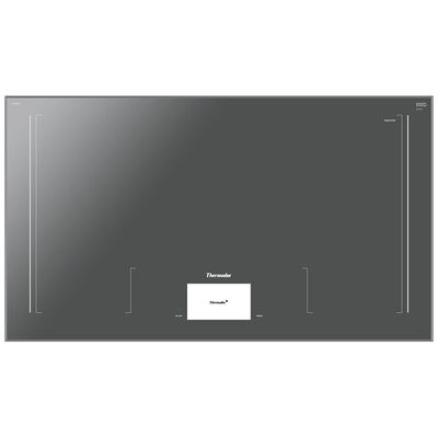 Thermador Masterpiece Series 37 in. Single Burner Smart Induction Cooktop with Stainless Steel Convenience Frame & Power Burner - Dark Gray | CIT36YWBB
