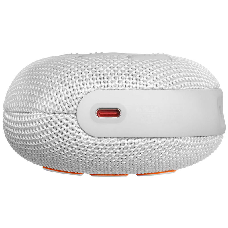 JBL Clip 5 Ultra Portable Waterproof Speaker - White, White, hires