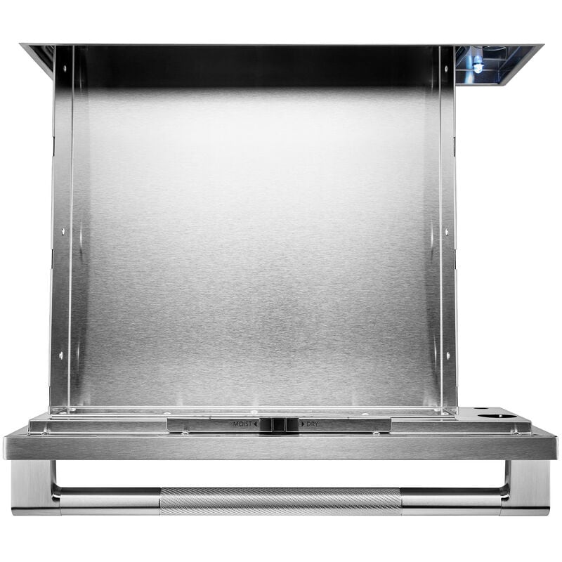 JennAir Rise 27 in. 1.5 cu. ft. Warming Drawer with Humidity Control - Stainless Steel, , hires