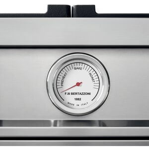 Bertazzoni Master Series 36 in. 5.9 cu. ft. Convection Oven Freestanding Dual Fuel Range with 5 Sealed Burners - Stainless Steel, , hires
