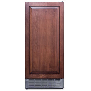 Summit 15 in. Built-In Undercounter Commercial-Use Ice Maker with 25 lb. Ice Storage, Auto-Defrost & Digital Control - Custom Panel Ready, , hires