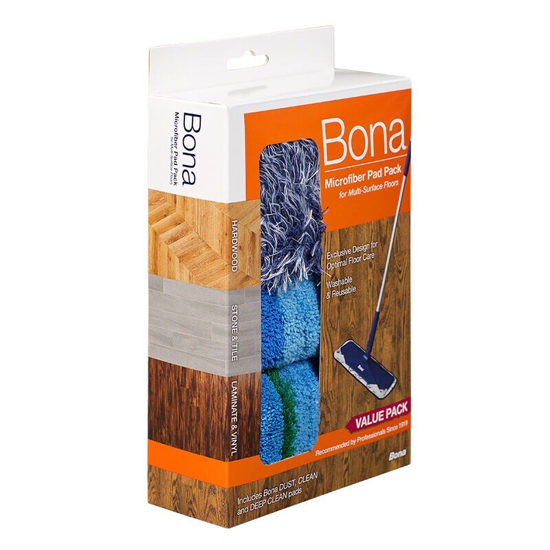 Bona Microfiber Pad Pack, , hires