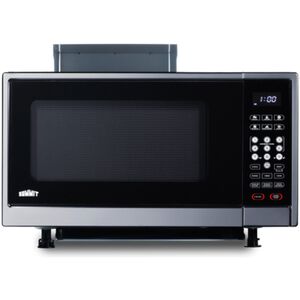 Summit 24 in. 1.2 cu. ft. 1000W Built-In Microwave - Stainless Steel (Trim Kit Included), , hires