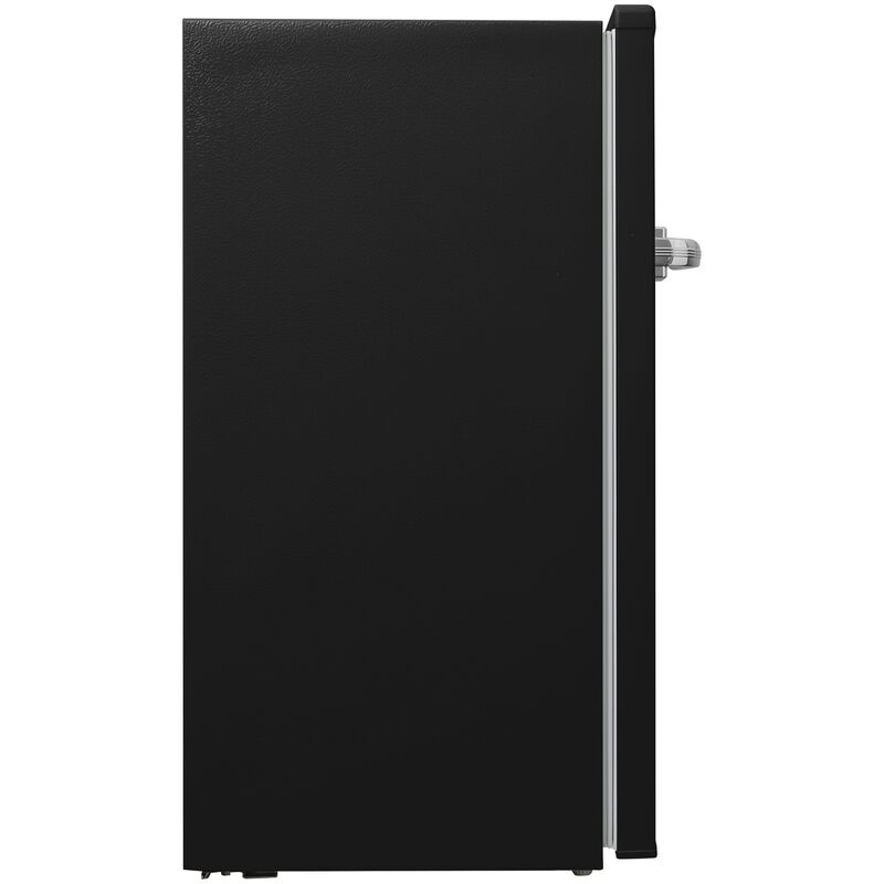 Avanti 18 in. 3.1 cu. ft. Mini Fridge with Freezer Compartment - Black, Black, hires
