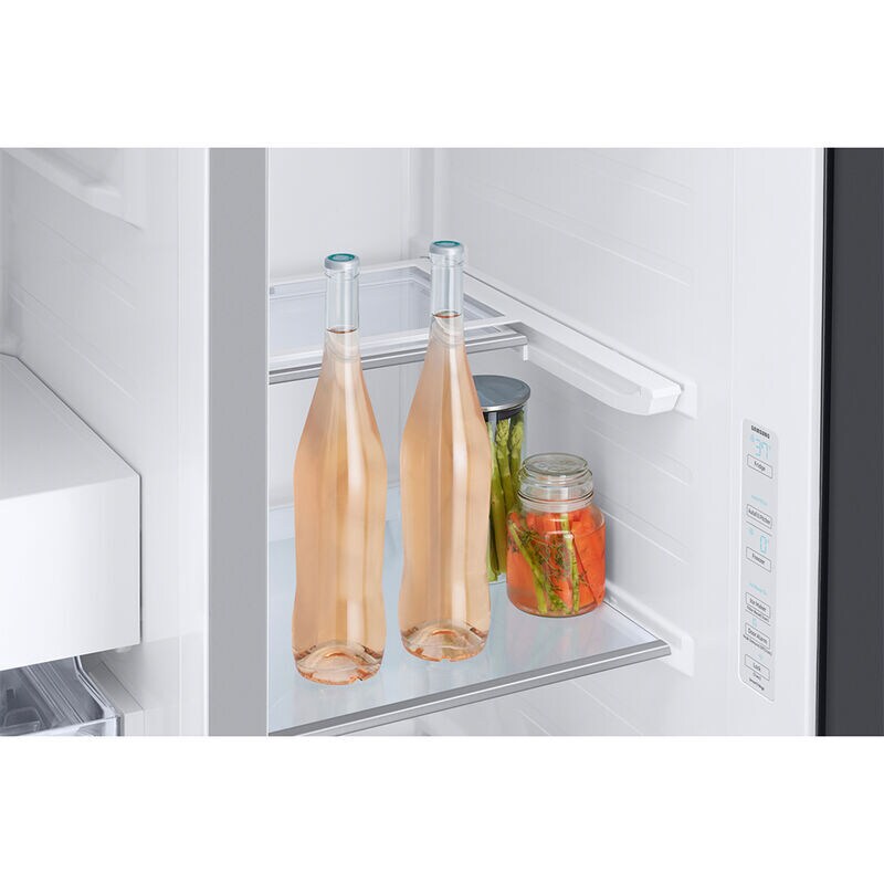 Samsung Bespoke 36 in. 22.6 cu. ft. Smart Counter Depth Side-by-Side Refrigerator with Internal Water Dispenser - Stainless Steel, Stainless Steel, hires