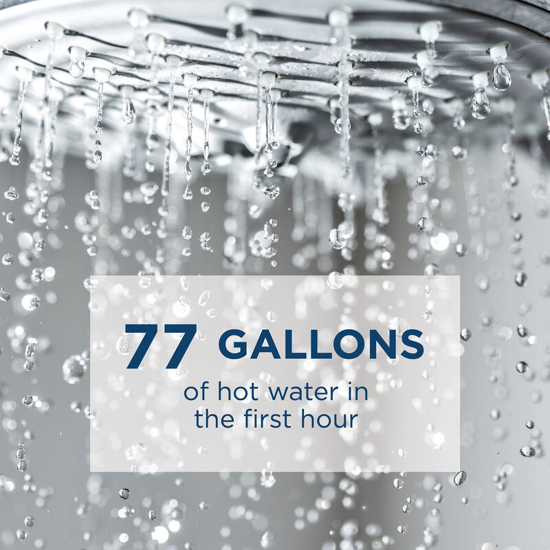 GE RealMax Premium Natural Gas 50 Gallon Short Water Heater with 10-Year Parts Warranty, , hires