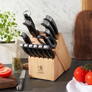 Henckels Statement 15-pc Kitchen Knife Block Set - Black, , hires