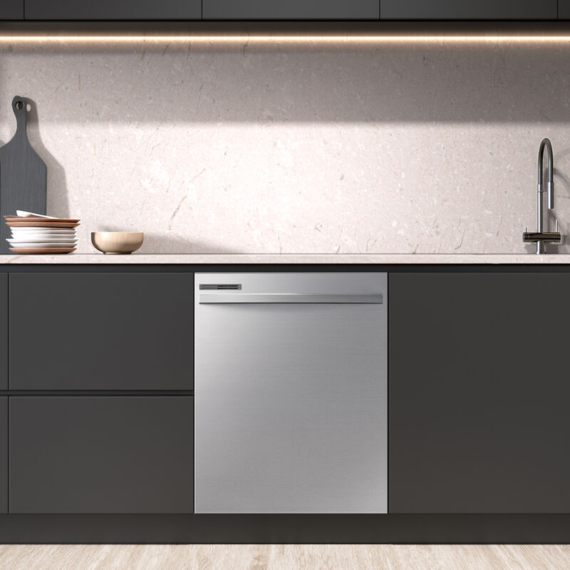 Samsung 24 in. Top Control Dishwasher with 53 dBa Sound Level - Stainless Steel, , hires