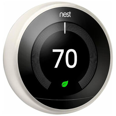 Google Nest Learning Thermostat (3rd Generation) - White | T3017US