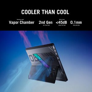 ASUS ROG Flow Z13 13 in. Touch Screen Gaming Laptop with AI-Enabled, AMD Ryzen AI MAX+ 395, 3.0GHz, 16-Core CPU, AMD Radeon 8060S GPU, 32 GB RAM, 1 TB SSD & Windows 11 Pro - Black, , hires