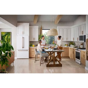 LG Studio 36 in. 26.5 cu. ft. Smart Counter Depth French Door Refrigerator with Internal Water Dispenser - Essence White, Essence White, hires