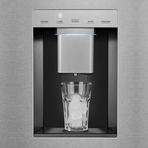 Midea 36 in. 29.3 cu. ft. Smart Garage-Ready French Door Refrigerator with One Touch Auto Fill Water Dispenser - Stainless Steel, , hires