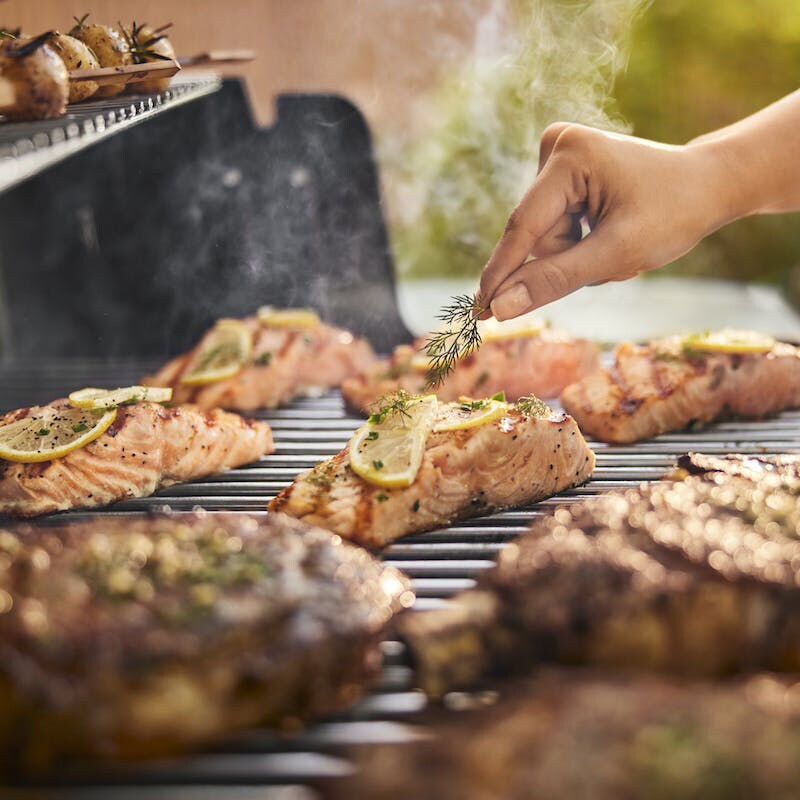 Weber Genesis S-315 Series 3-Burners Liquid Propane Gas Grill with Electronic Ignition System - Stainless Steel, , hires