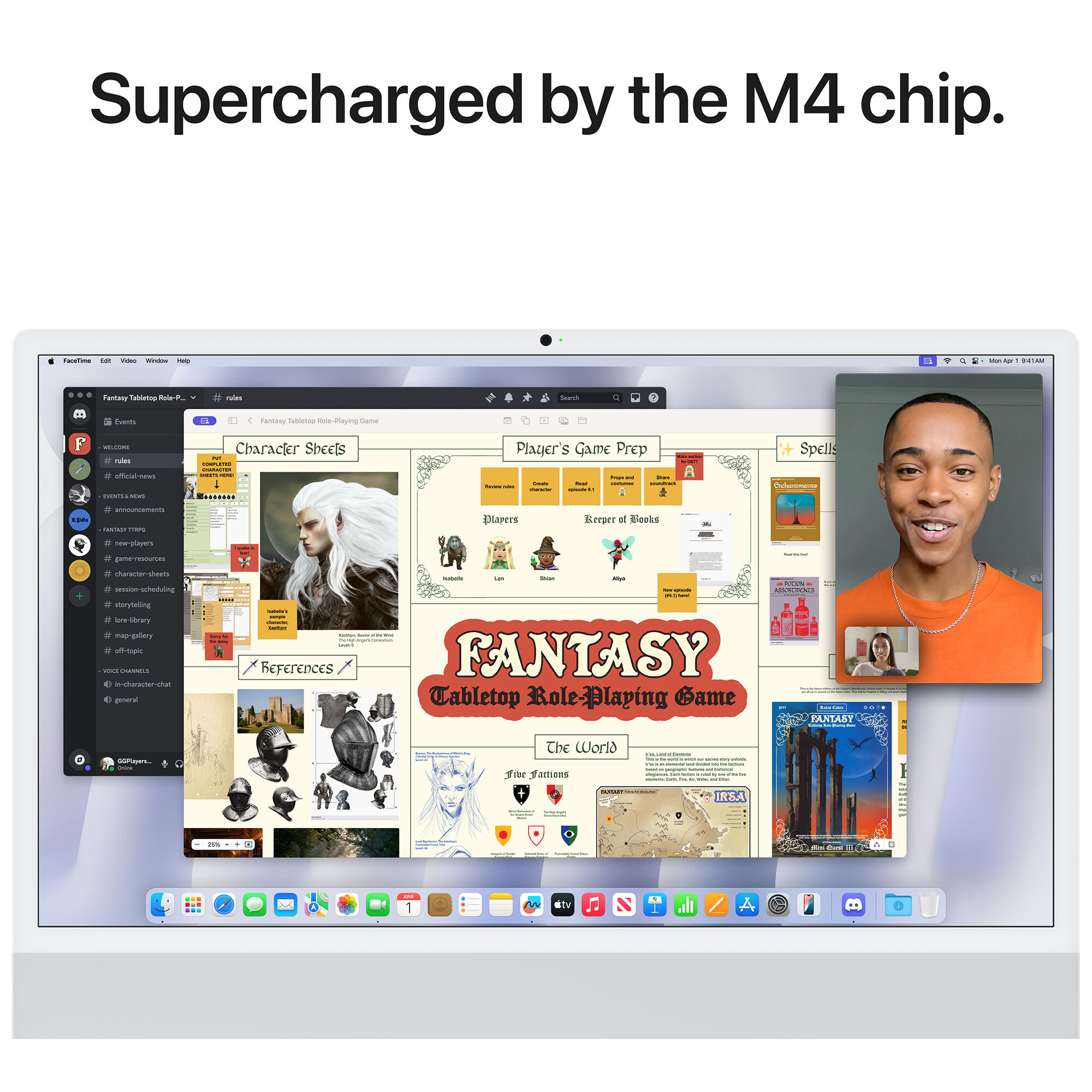 Apple iMac 24 in. (2024) with Apple M4 8-Core CPU, 8-Core GPU, 16