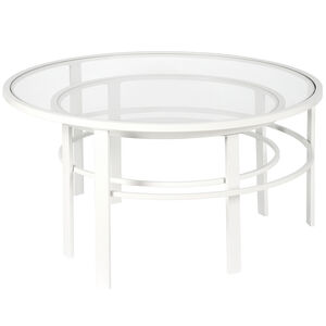 Hudson & Canal Gaia Nesting Table - White, , hires