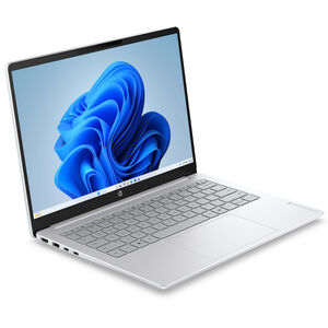 HP OmniBook 3 14 in. Touch Screen Notebook with Copilot, AMD Ryzen 3 30, 2.4 GHz, 4-Core CPU, AMD Radeon 610M GPU, 8 GB RAM, 512 GB SSD, up to 12 Hrs. of Battery Life & Windows 11 Home - Glacier Silver, , hires