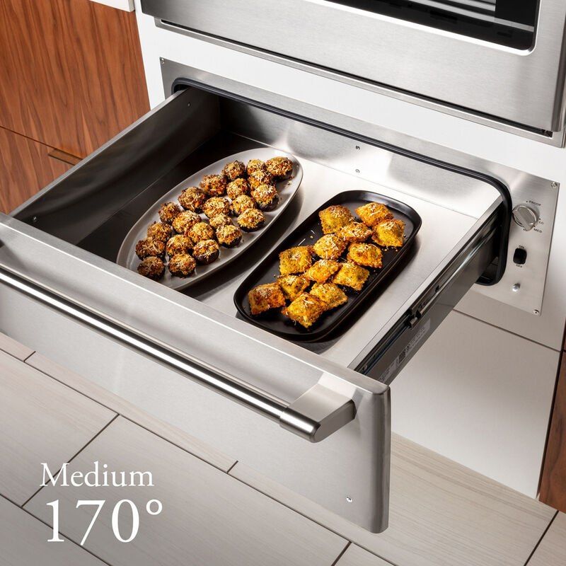 Cafe 30 in. 1.9 cu. ft. Warming Drawer with Humidity Control - Matte White, Matte White, hires