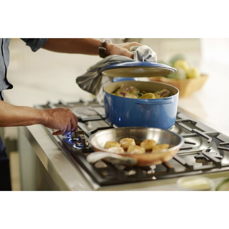 Thermador Masterpiece Series 30 in. 5-Burner Natural Gas Cooktop with Simmer Burner & Power Burner - Stainless Steel, , hires