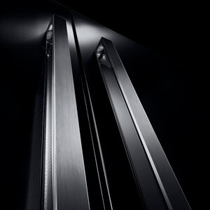 JennAir Noir 30 in. Right Hand Swing Freezer Door Panel Kit - Stainless Steel, , hires