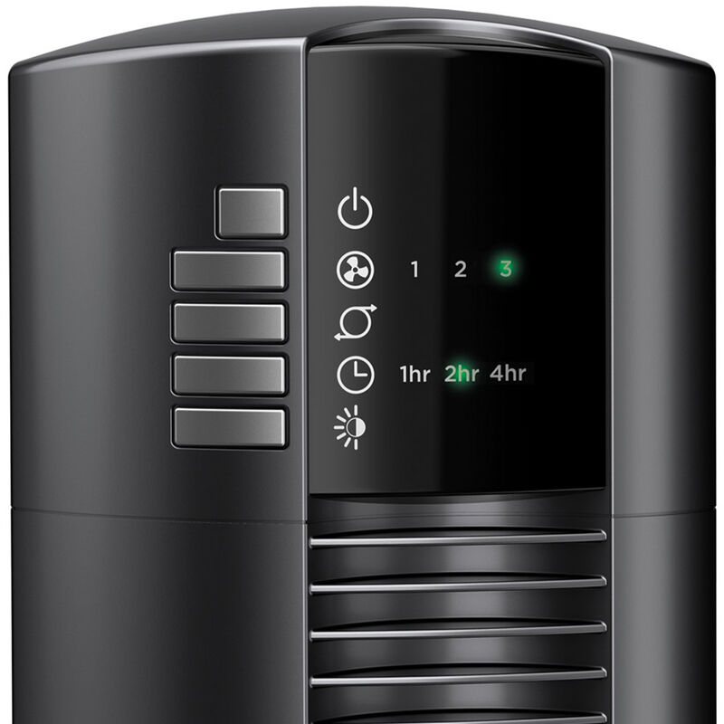 Lasko 48 in. Oscillating Tower Fan with 3 Speed Settings & Remote Control - Black, , hires