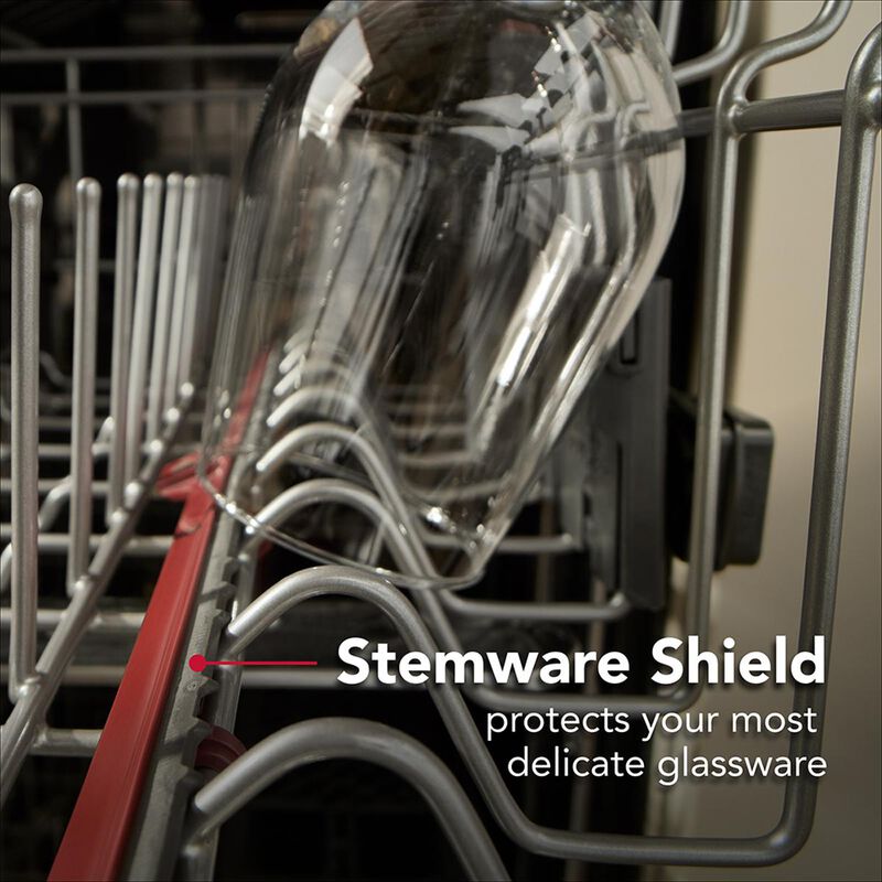 KitchenAid 24 in. Top Control Dishwasher with 44 dBA Sound Level, 3rd-Rack & ProDry System - Stainless Steel with PrintShield Finish, , hires