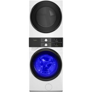 Whirlpool 28 in. 4.5 cu. ft. Smart Gas Front Load Laundry with UV Clean Technology, FreshFlow Vent System, Sensor Dry, Sanitize & Steam Cycle - White, White, hires