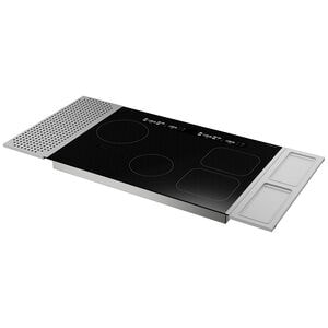 Sharp 30 in. 4-Burner Induction Cooktop with Simmer Burner & Power Burner - Black, , hires
