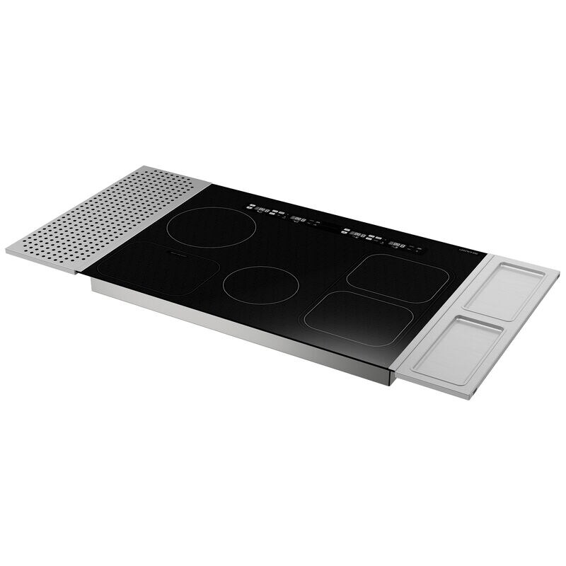 Sharp 30 in. 4-Burner Induction Cooktop with Simmer Burner & Power Burner - Black, , hires