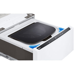LG SideKick 27 in. 1.0 cu. ft. TwinWash Compatible Pedestal Washer - White, , hires
