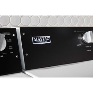Maytag 27 in. 7.4 cu. ft. Commercial-Grade Residential Electric Dryer with Intelli Dry Sensor - White, , hires
