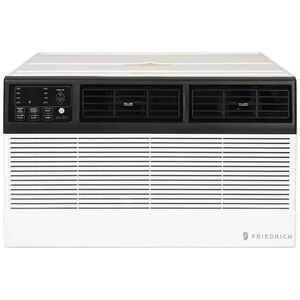 Friedrich Uni-Fit Series 8,000 BTU Heat/Cool Smart Through-the-Wall Air Conditioner with 3 Fan Speeds, Sleep Mode & Remote Control - White, , hires