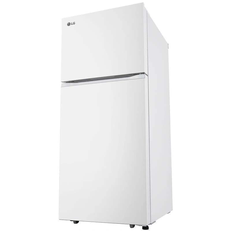 LG 28 in. 17.5 cu. ft. Garage Ready Top Freezer Refrigerator - White, White, hires