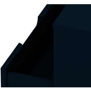 Manhattan Comfort Rockefeller Mid-Century Modern 1-Drawer Nightstand Tatiana Midnight Blue, Midnight Blue, hires