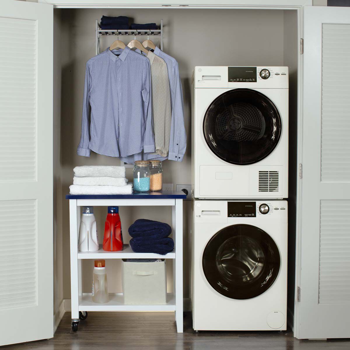 Stackable washer and dryer store 23 inches wide