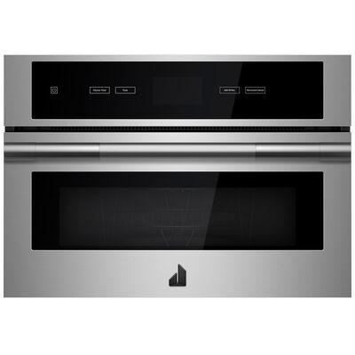 JennAir Rise 27 in. 1.4 cu.ft Built-In Microwave with 10 Power Levels & Sensor Cooking Controls - Stainless Steel | JMC2427LL