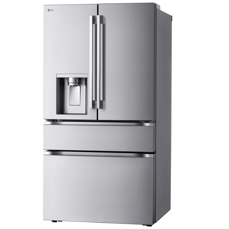 LG 36 in. 28.6 cu. ft. Smart 4-Door French Door Refrigerator with Ice & Water Dispenser - PrintProof Stainless Stee, , hires