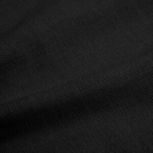 Skyline Furniture Linen Fabric Upholstered Full Size Platform Bed - Black, , hires