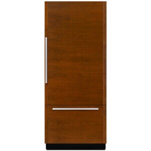 JennAir 36 in. 20.9 cu. ft. Built-In Counter Depth Bottom Freezer Refrigerator with Ice Maker - Custom Panel Ready, , hires