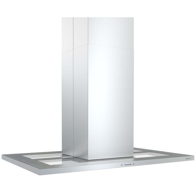 Zephyr 36 in. Convertible Chimney Style Range Hood with 600 CFM, 5 Fan Speeds & 4 LED Lights - Stainless Steel, , hires