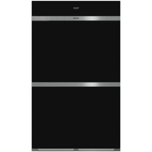 Wolf M Series 30 in. 10.2 cu. ft. Electric Smart Double Wall Oven with Dual Convection & Self Clean - Black, , hires