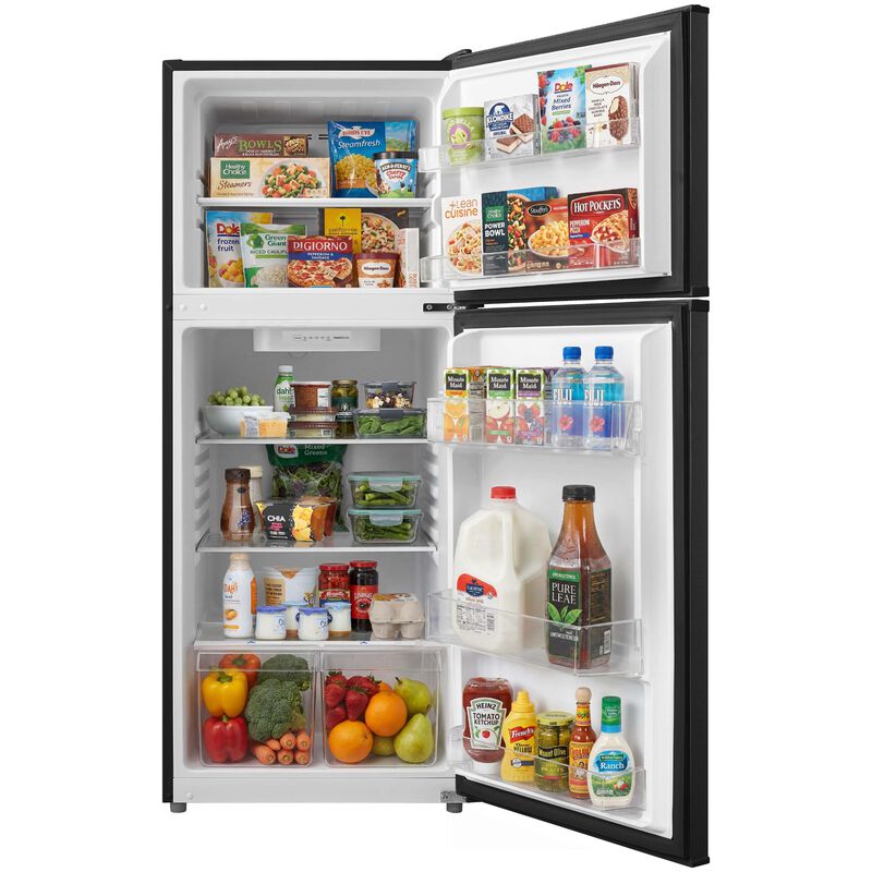 Frigidaire 24 in. 11.5 cu. ft. Counter Depth Top Freezer Refrigerator - Black, Black, hires