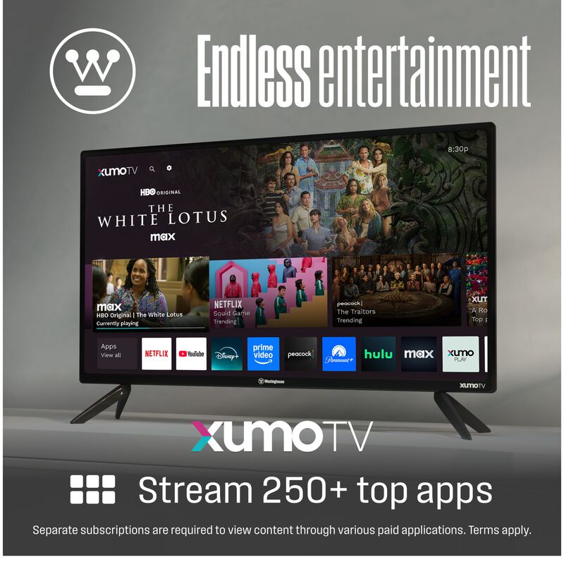 Westinghouse - 32" Class 2K Series LED HD Smart XUMO TV, , hires