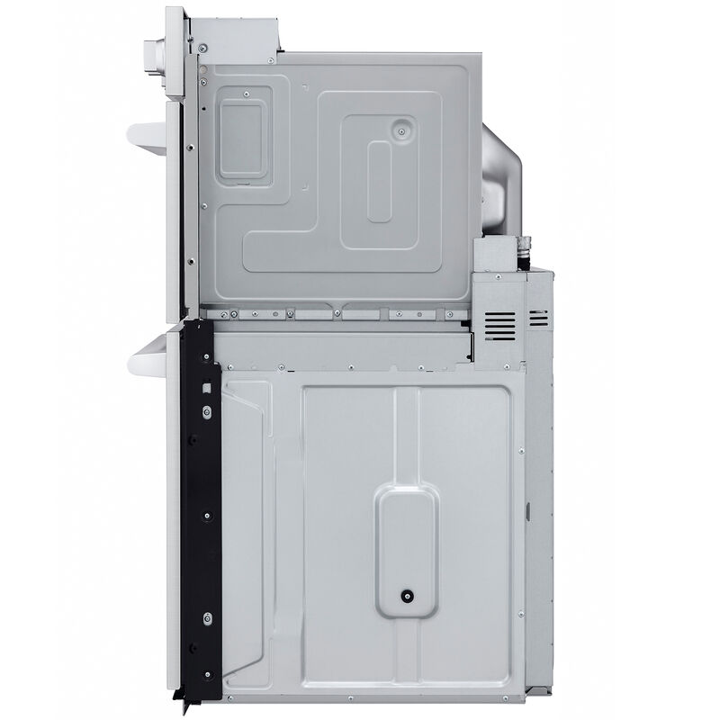 SKS 30 in. 9.4 cu. ft. Smart Top Control SteamElectric Double Wall Oven with True European Convection - Stainless Steel, , hires