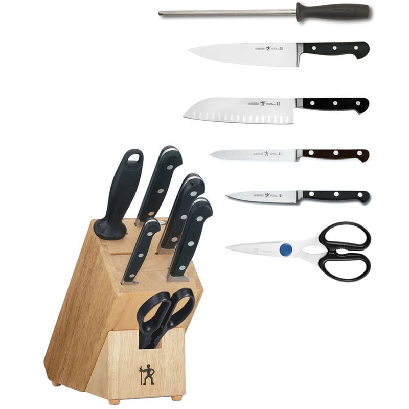 Henckels CLASSIC 7-pc Knife Block Set - Black, , hires