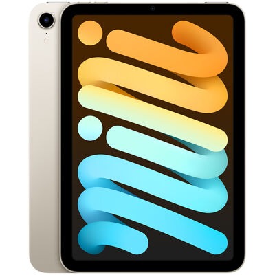 Apple 8.3" iPad mini 6th Gen, 256GB, Wi-Fi Only, Starlight | MK7V3LL/A