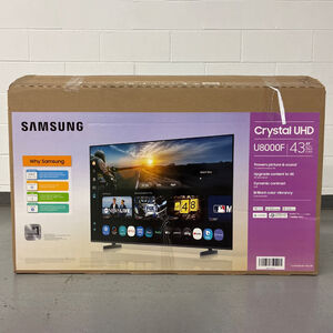 Samsung - 43" Class U8000F LED 4K UHD Smart Tizen TV (Open Box Excellent Condition), , hires