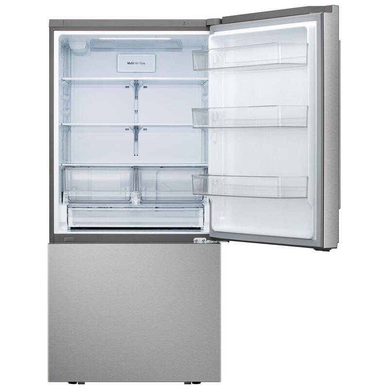 LG 33 in. 25.5 cu. ft. Smart Bottom Freezer Refrigerator with Ice Maker - PrintProof Stainless Steel, , hires